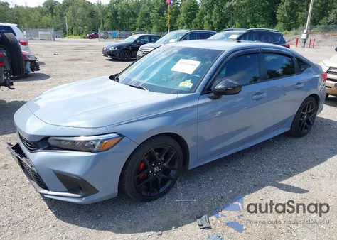 2024 Honda Civic Sport из США, поврежденный, VIN 2HGFE2F5XRH546213